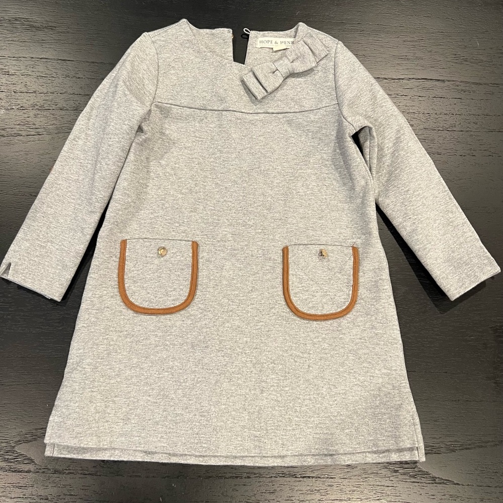 Hope & Henry Gray Dress